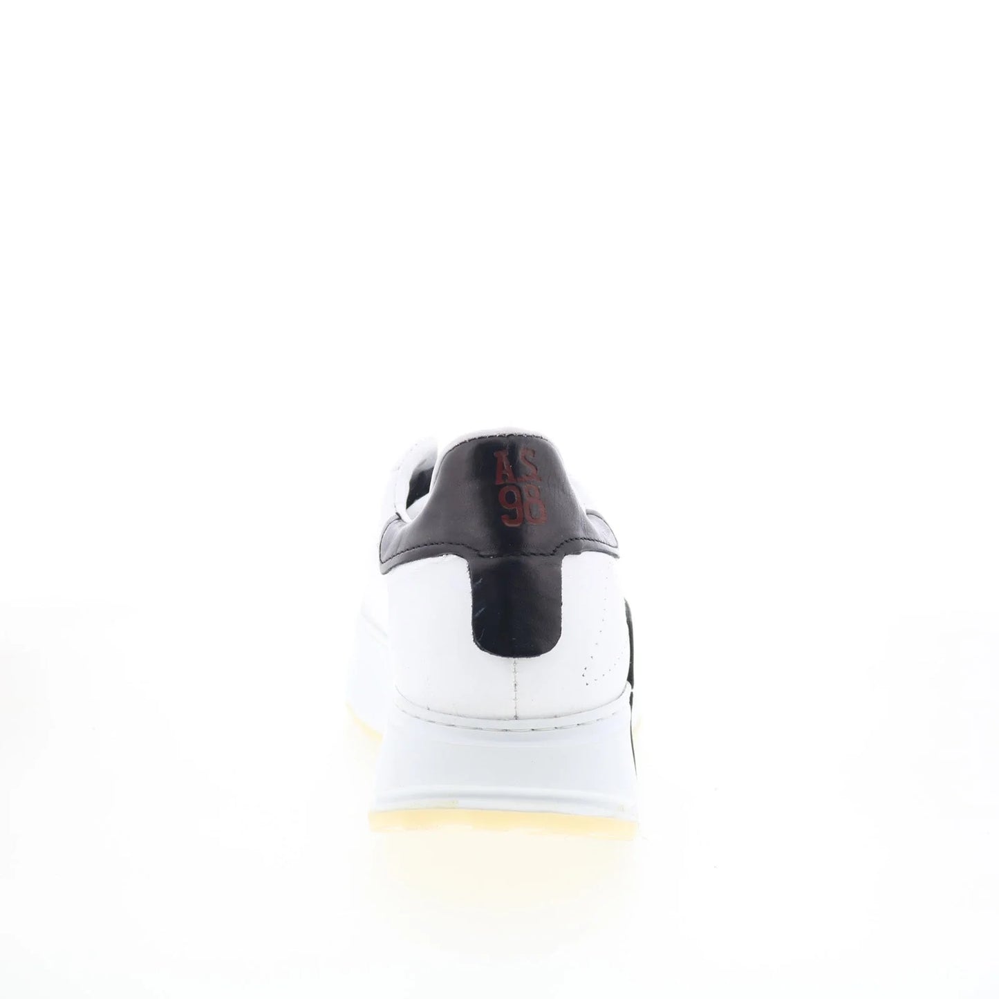 Hannie A87110-103-0002 Womens White Leather Lifestyle Sneakers Shoes