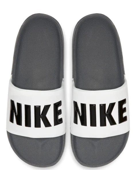 Offcourt Slide Dark Grey Black White