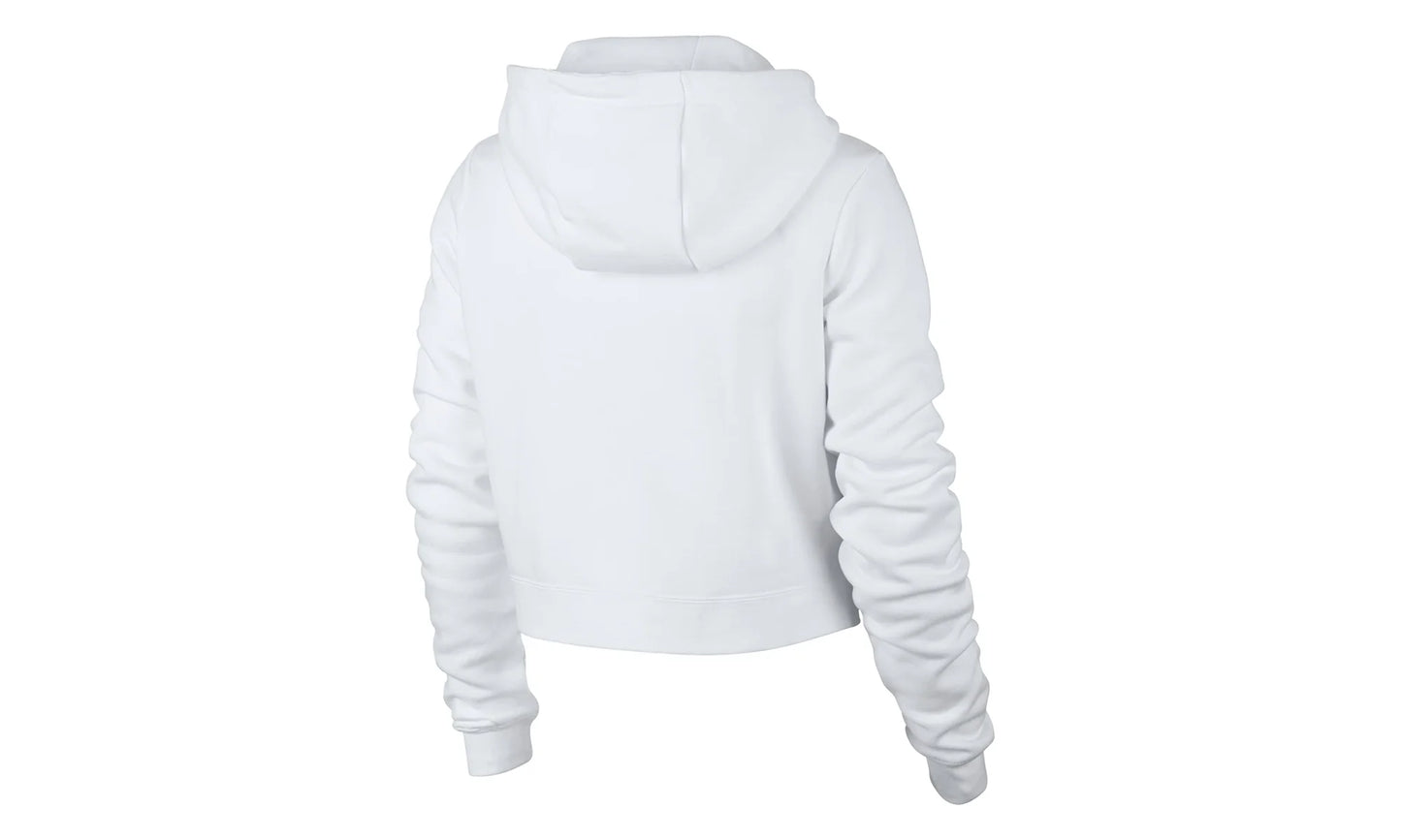 Sportswear Rally Cropped Hoodie WMNS"White" AQ9965 100
