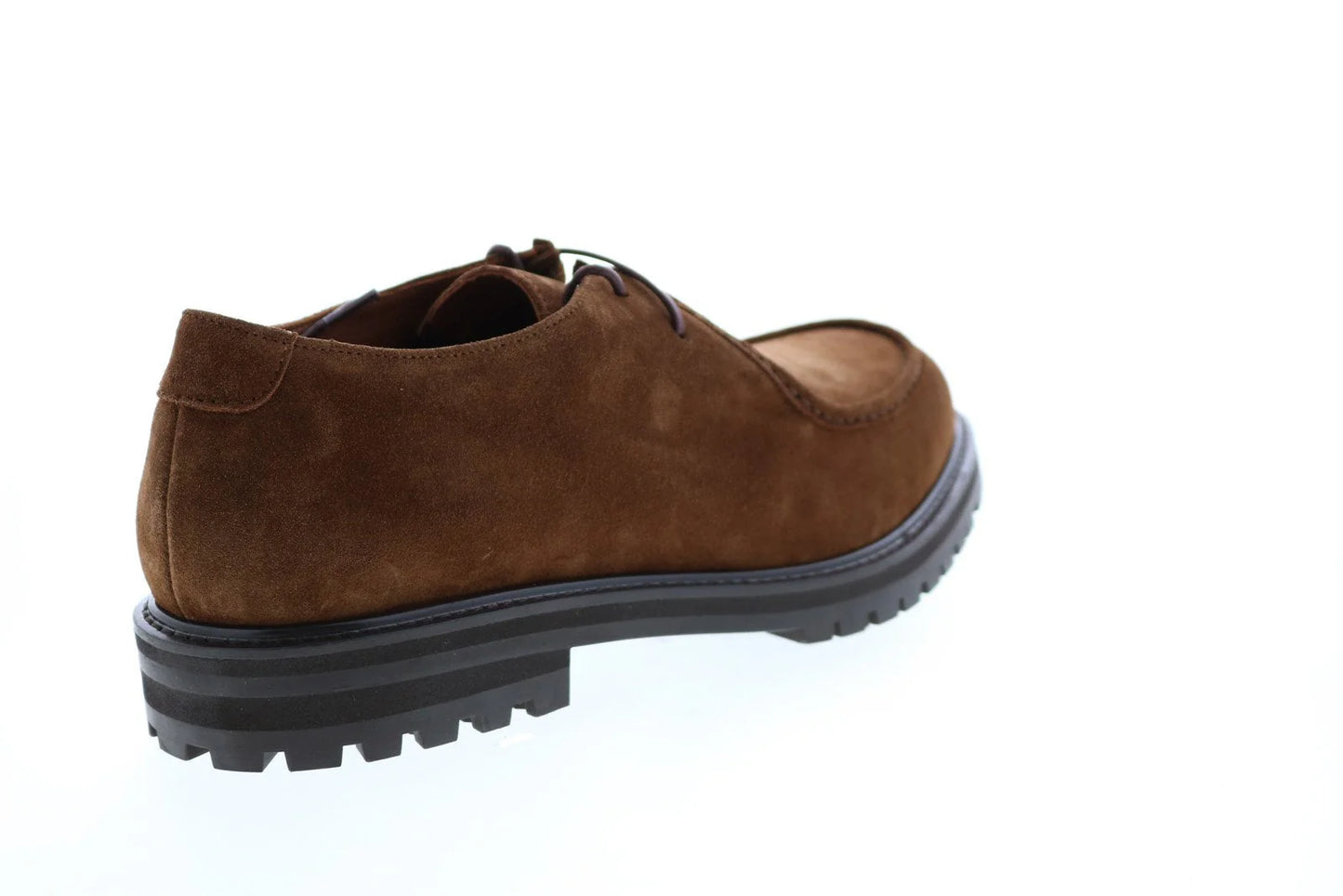 Aquatalia Irvin Suede 34M0923-WNT Mens Brown Oxfords & Lace Ups Plain Toe Shoes
