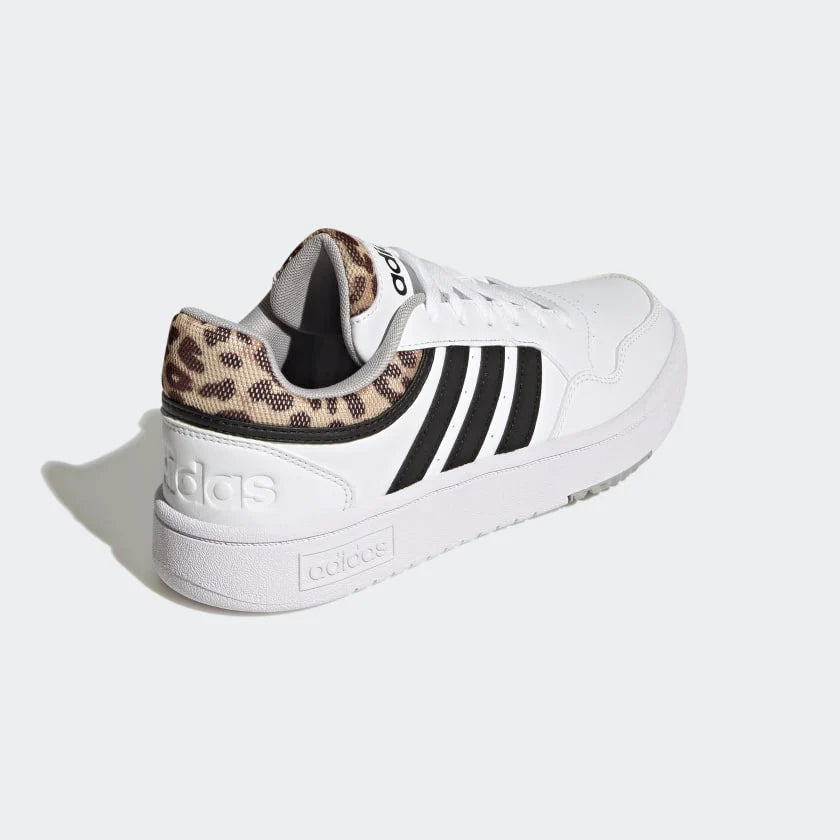 Women's Hoops 3.0 Basketball Low Classic Leopard Graphic Shoes