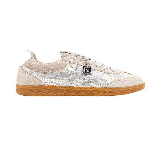 Sasha Metallic Lace Up Sneakers