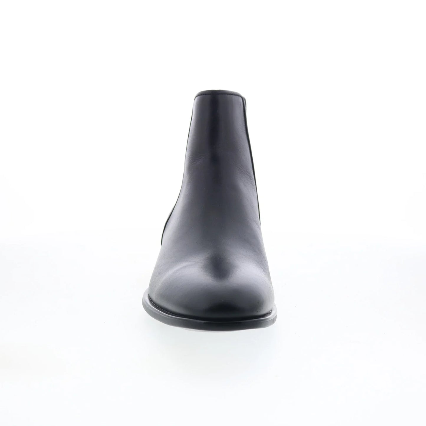 Aquatalia Adrian Waterproof M000901 Mens Black Leather Slip On Chelsea Boots