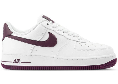 Air Force 1 Low Patent White Bordeaux (W)