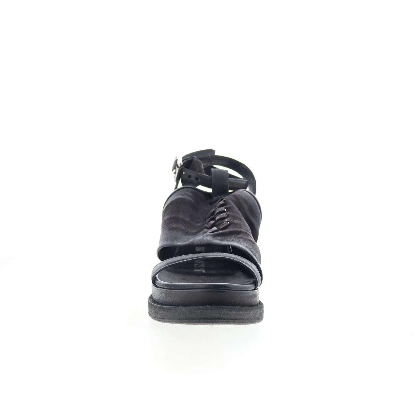 Louie A15021-101-6002 Womens Black Leather Slingback Sandals Shoes