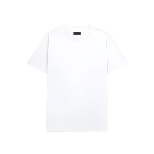 RtA Rico White Collar Logo Tee - White
