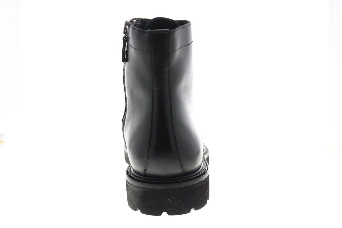 Aquatalia Patrizio Calf 34M0935-BLK Mens Black Leather Casual Dress Boots