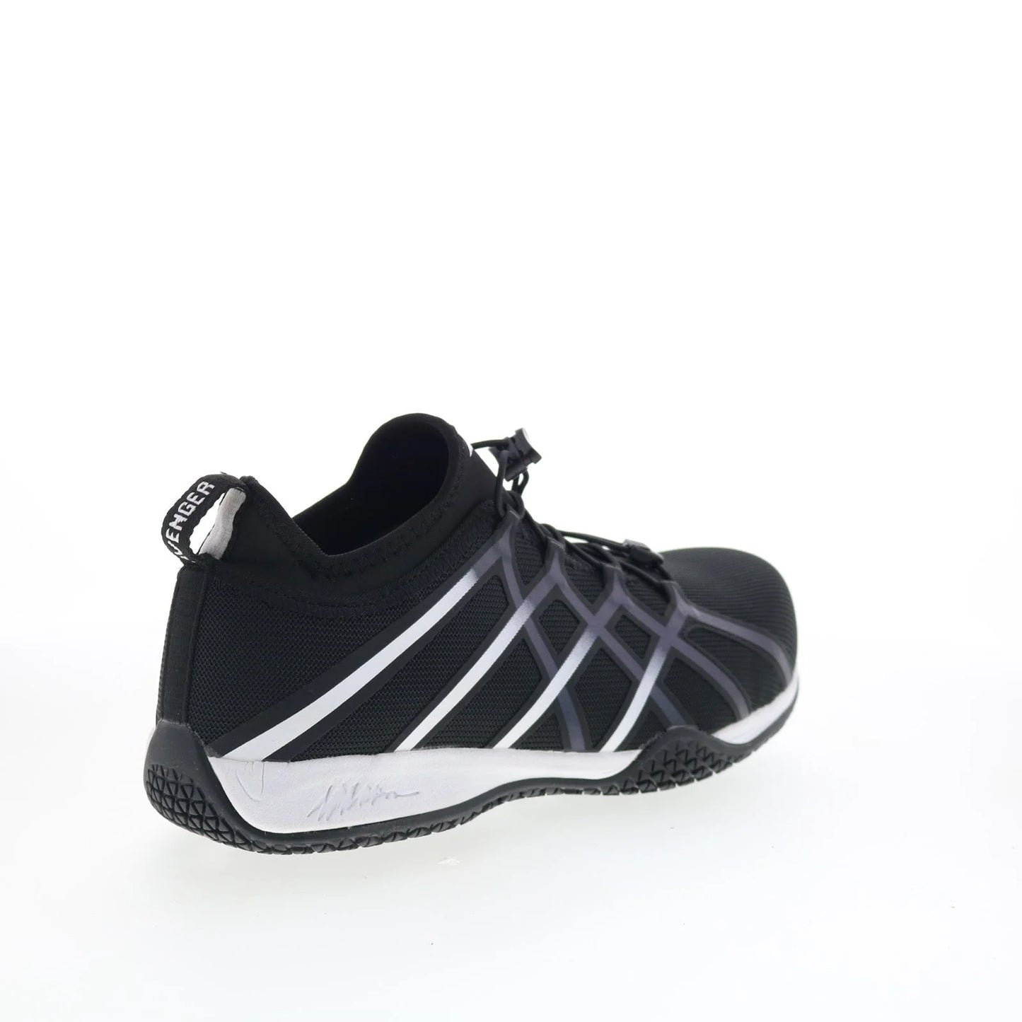 Avenger Hydro Carbon Toe Slip Resistant EH Mens Black Wide Mesh Work Shoes