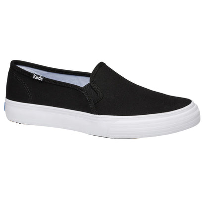 Double Decker Canvas Slip On Sneakers