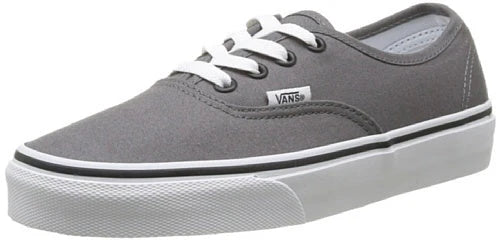 Canvas Shoes Unisex Authentic Canvas Sneaker — Pewter