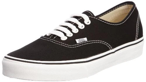 Canvas Shoes Unisex Authentic Canvas Sneaker — Black
