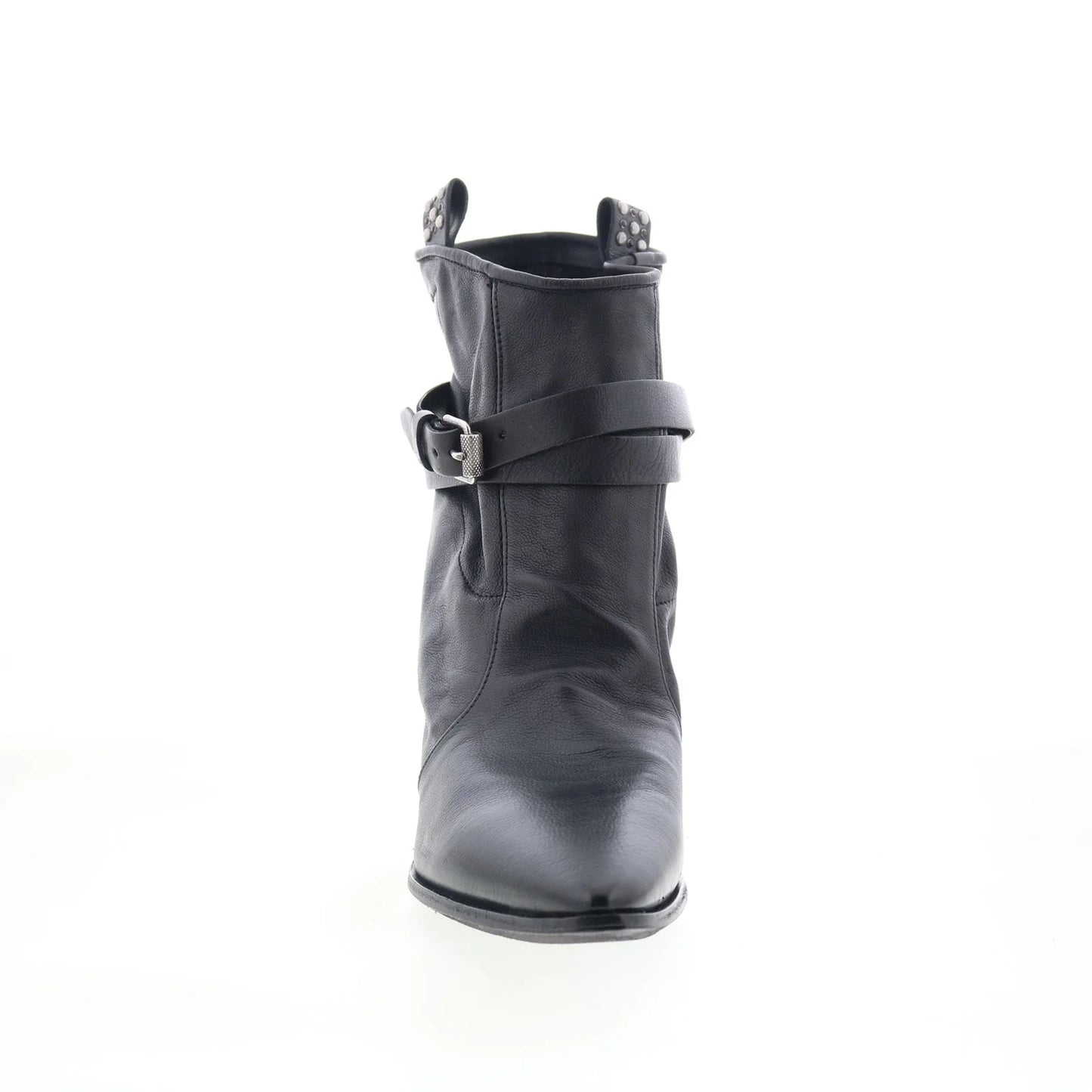 Enzo A98207-102-6002 Womens Black Leather Ankle & Booties Boots