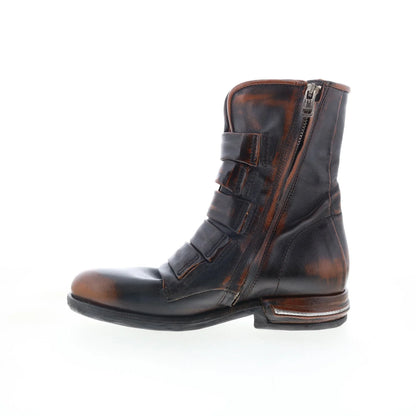 Traver 516203-1101-6871 Womens Brown Leather Casual Dress Boots