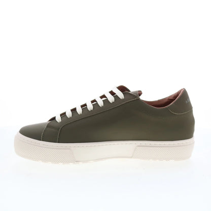 Aquatalia Vic Waterproof M103183 Mens Green Nubuck Lifestyle Sneakers Shoes