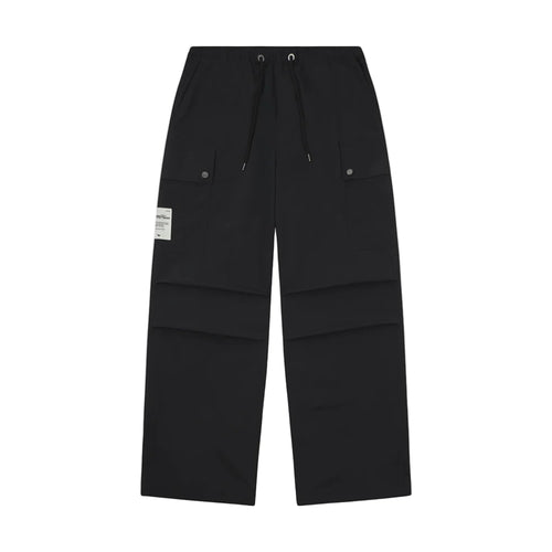 Paper Planes Wide Leg Cargo Pants - "Charcoal"