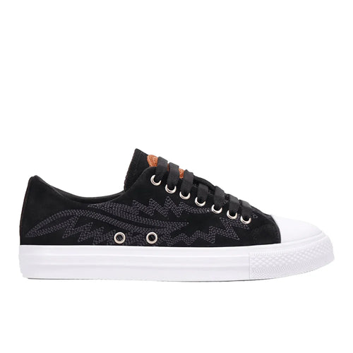 Campus Embroidered Lace Up Sneakers