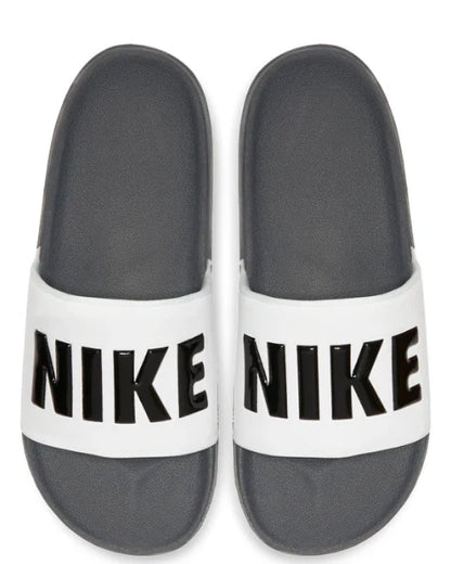 Offcourt Slide Dark Grey Black White