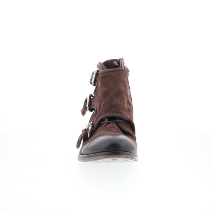 Cooper 401202-2001-6507 Mens Brown Suede Zipper Casual Dress Boots