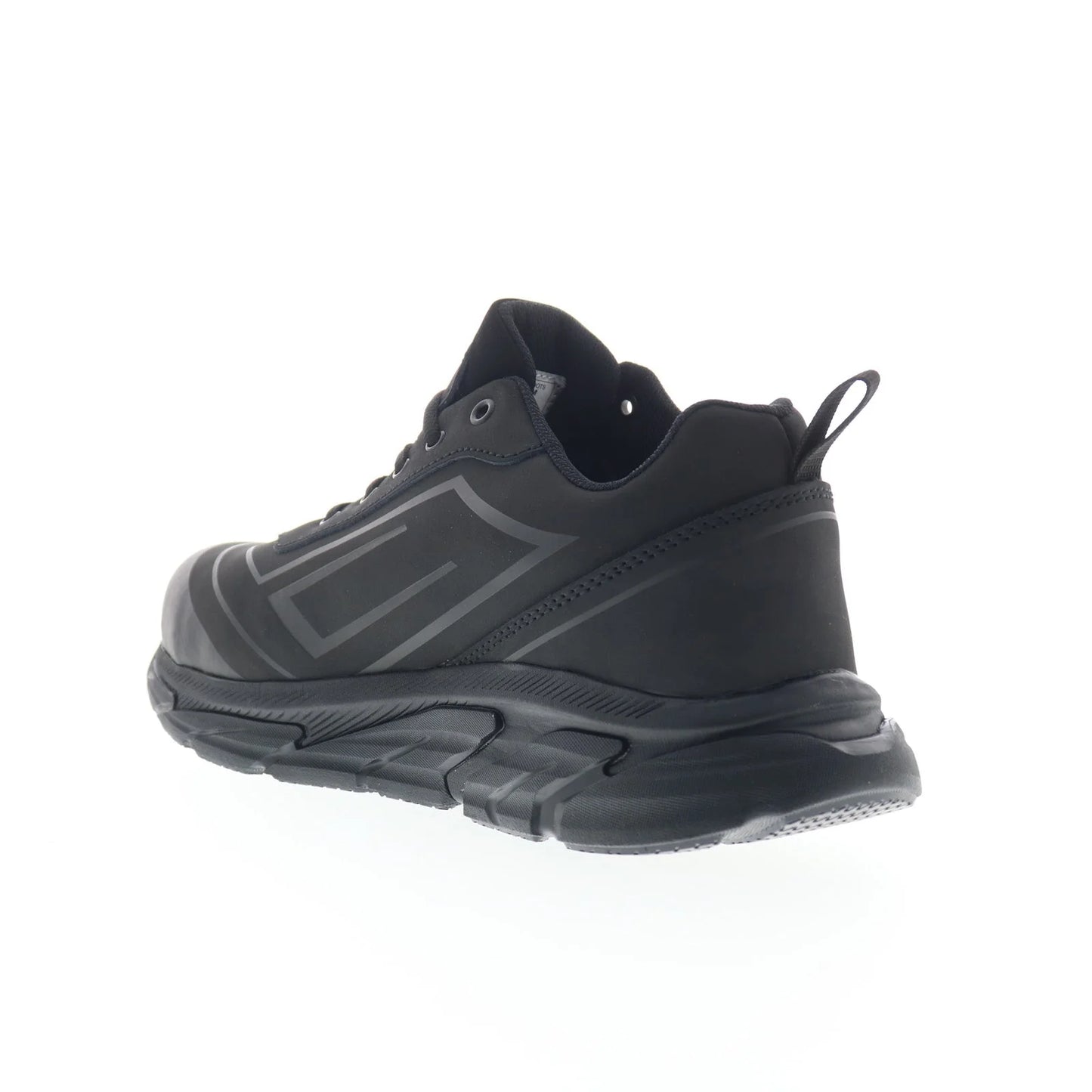 Avenger K4 Aluminum Toe Electrical Hazard SR Mens Black Wide Work Shoes