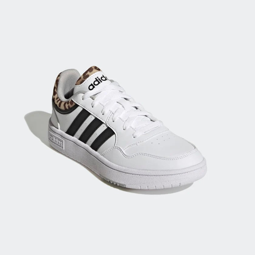 Women's Hoops 3.0 Basketball Low Classic Leopard Graphic Shoes