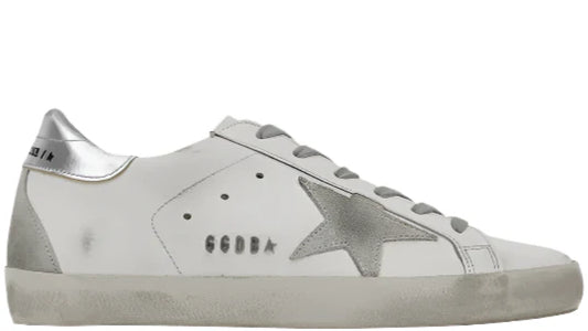 Golden Goose Super Star White Silver (WOMEN)