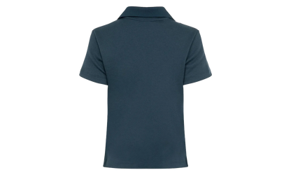 YOON Short-Sleeve Polo Top WMNS"Armoury Navy/ White" FZ0276 478