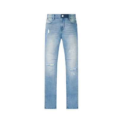 RtA Triple Cross Denim - Blue Haze