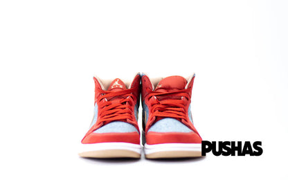 1 Mid 'Denim Red' (2021)