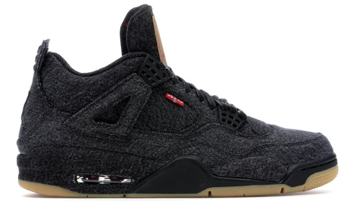 4 Retro Levi's Black (Levi's Tag)