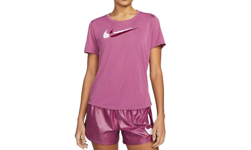 Dri-FIT Swoosh Run Short-Sleeve Running Top"LIGHT BURGUNDY" DD6478 507