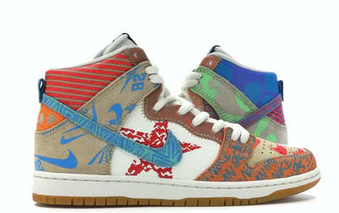 Dunk High Thomas Campbell What the Dunk (WORN)