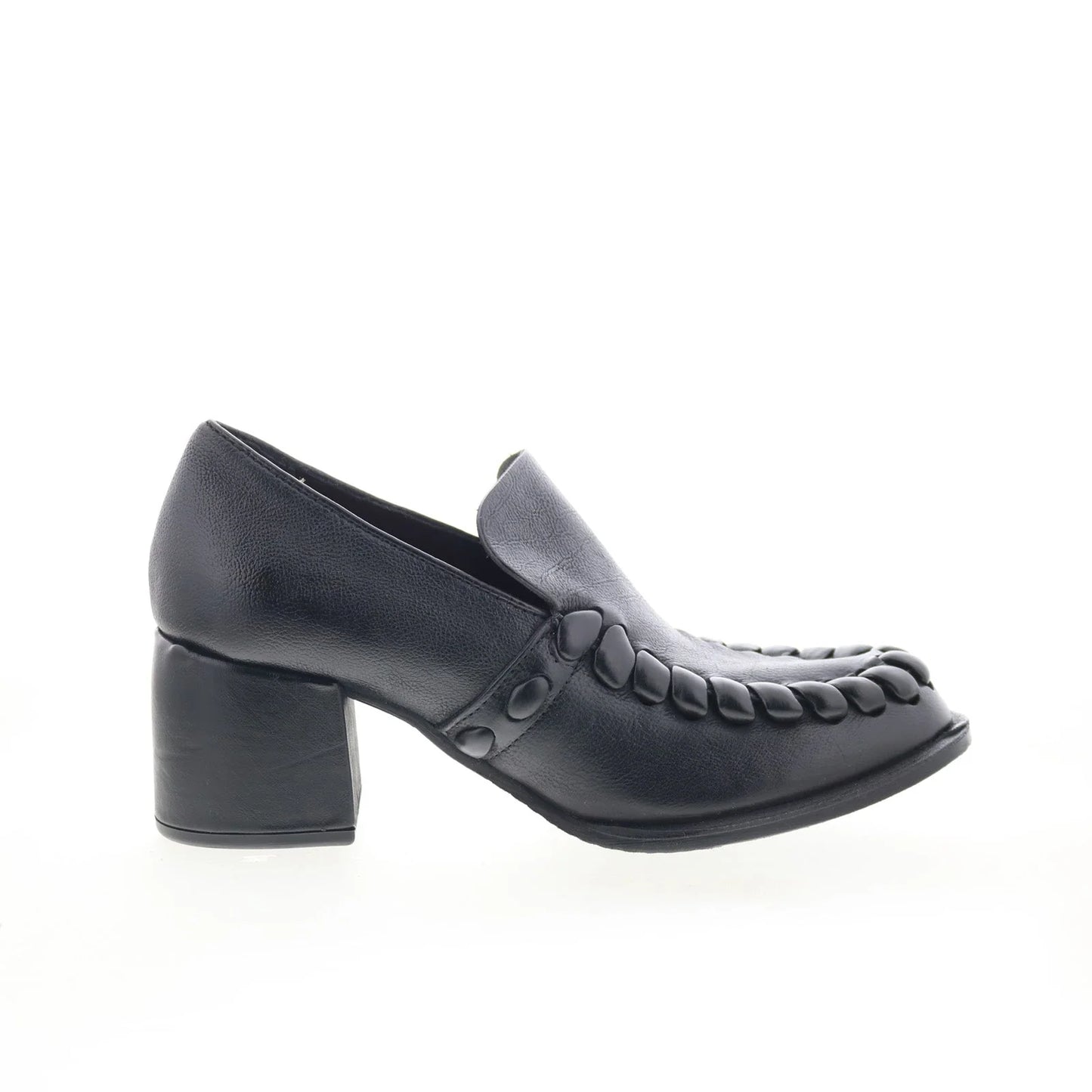 Gaines B29103-103-0001 Womens Black Leather Pumps Heels Shoes