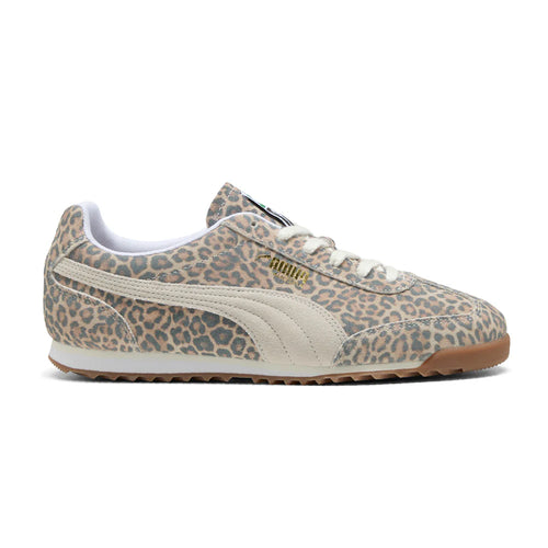 Arizona Leopard Print Lace Up Sneakers