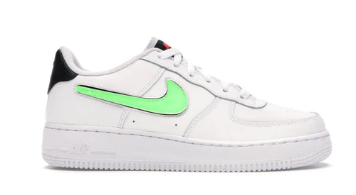 Air Force 1 Low Removable Swoosh White Green Strike (GS)