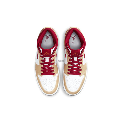 1 Mid 'Beige White Red' (2022)