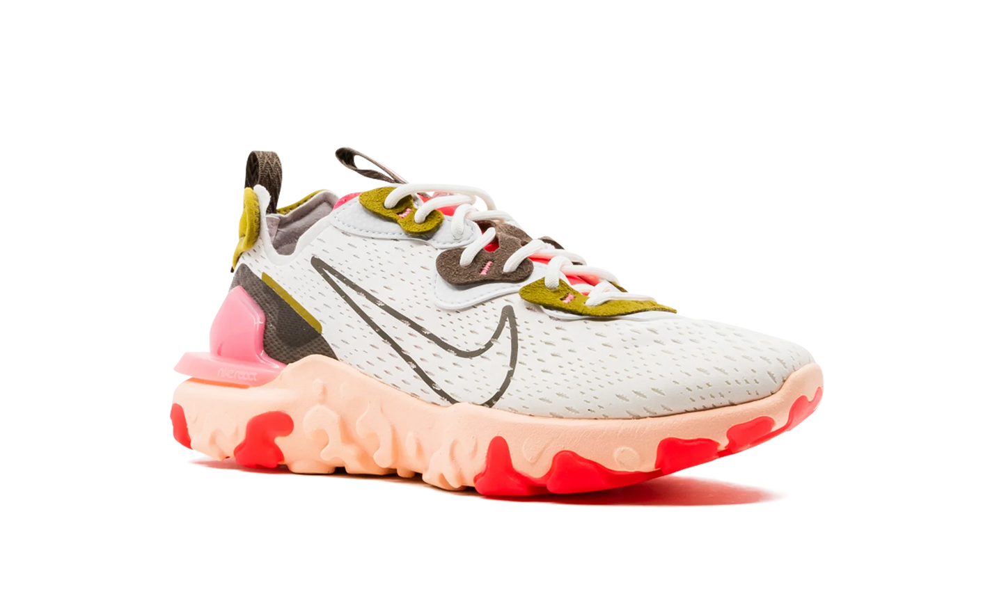 REACT VISION MNS WMNS"Summit White/ Siren Red" CI7523 102