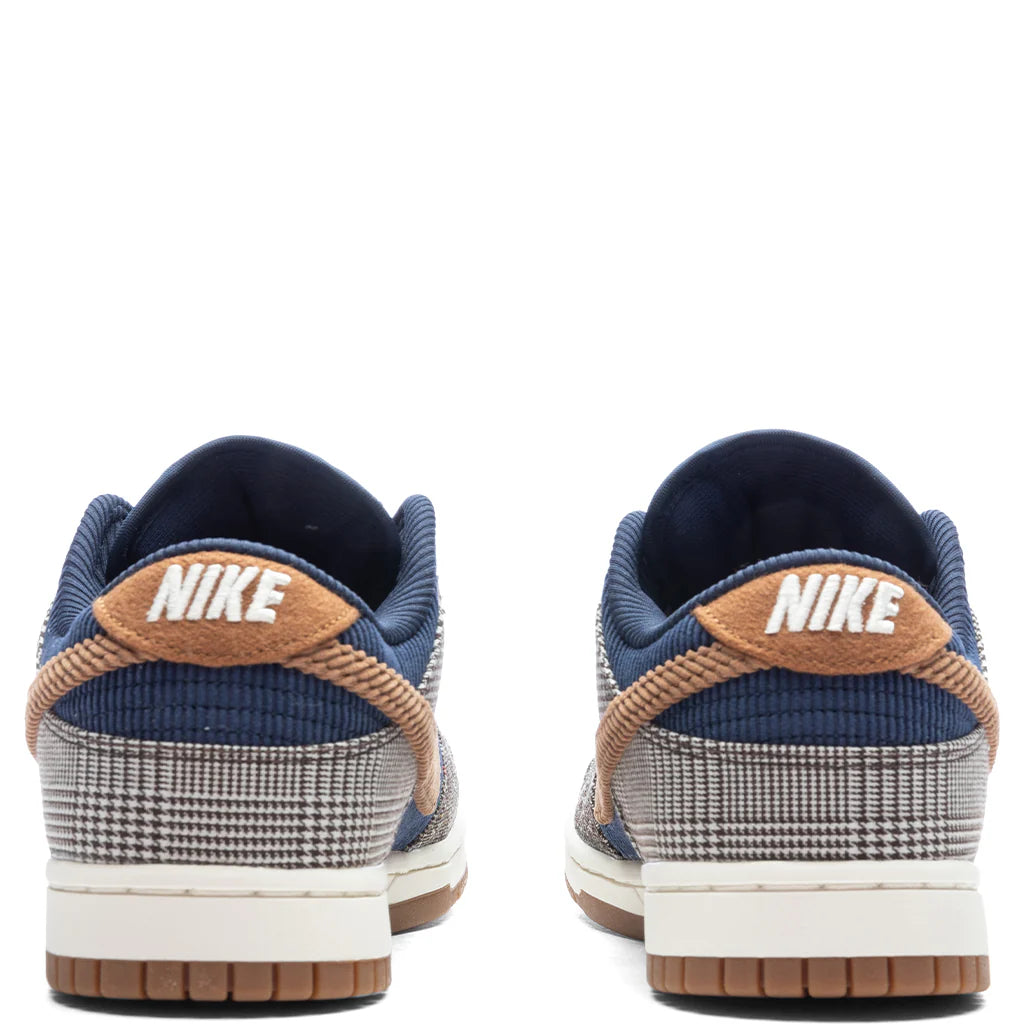 Dunk Low Retro Premium Tweed Corduroy - Midnight Navy/Ale Brown/Pale Ivory