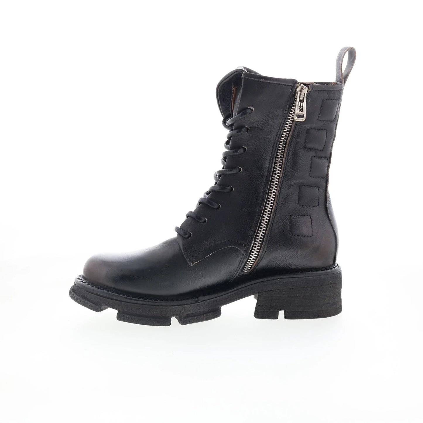 Lockwood A94208-201-6223 Womens Black Leather Casual Dress Boots