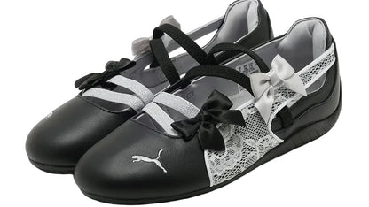 Speedcat Ballet Lace JD Exclusive Black White (Women's)