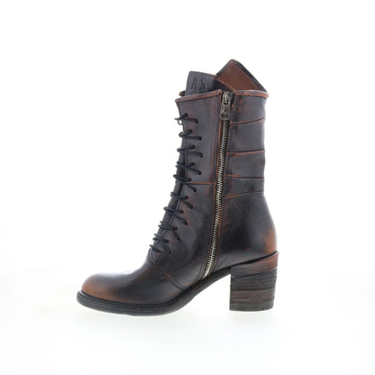 Jasper A24202-401-6871 Womens Brown Leather Casual Dress Boots