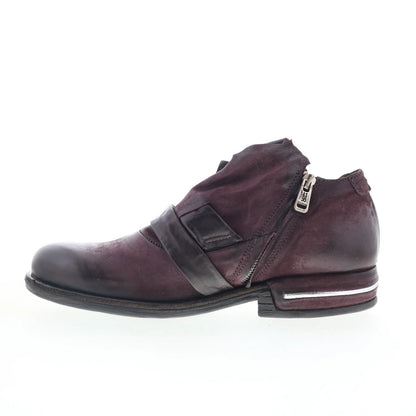 Tarek 516134-301-6903 Womens Burgundy Leather Ankle & Booties Boots