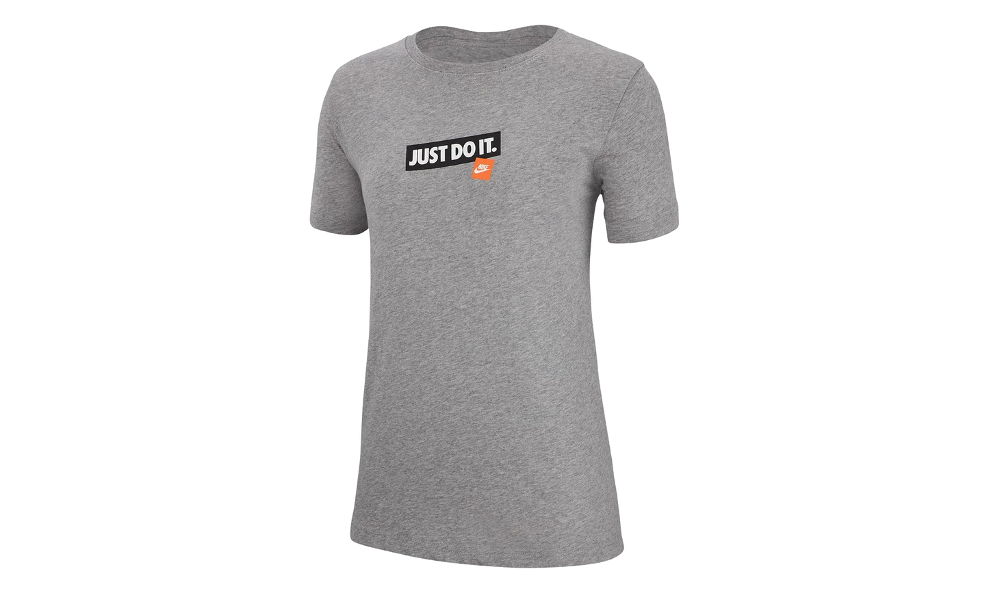 NSW Just Do It T Shirt WMNS"Grey" AR3894 063
