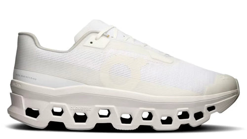 On Running Cloudmonster Void All White (M)
