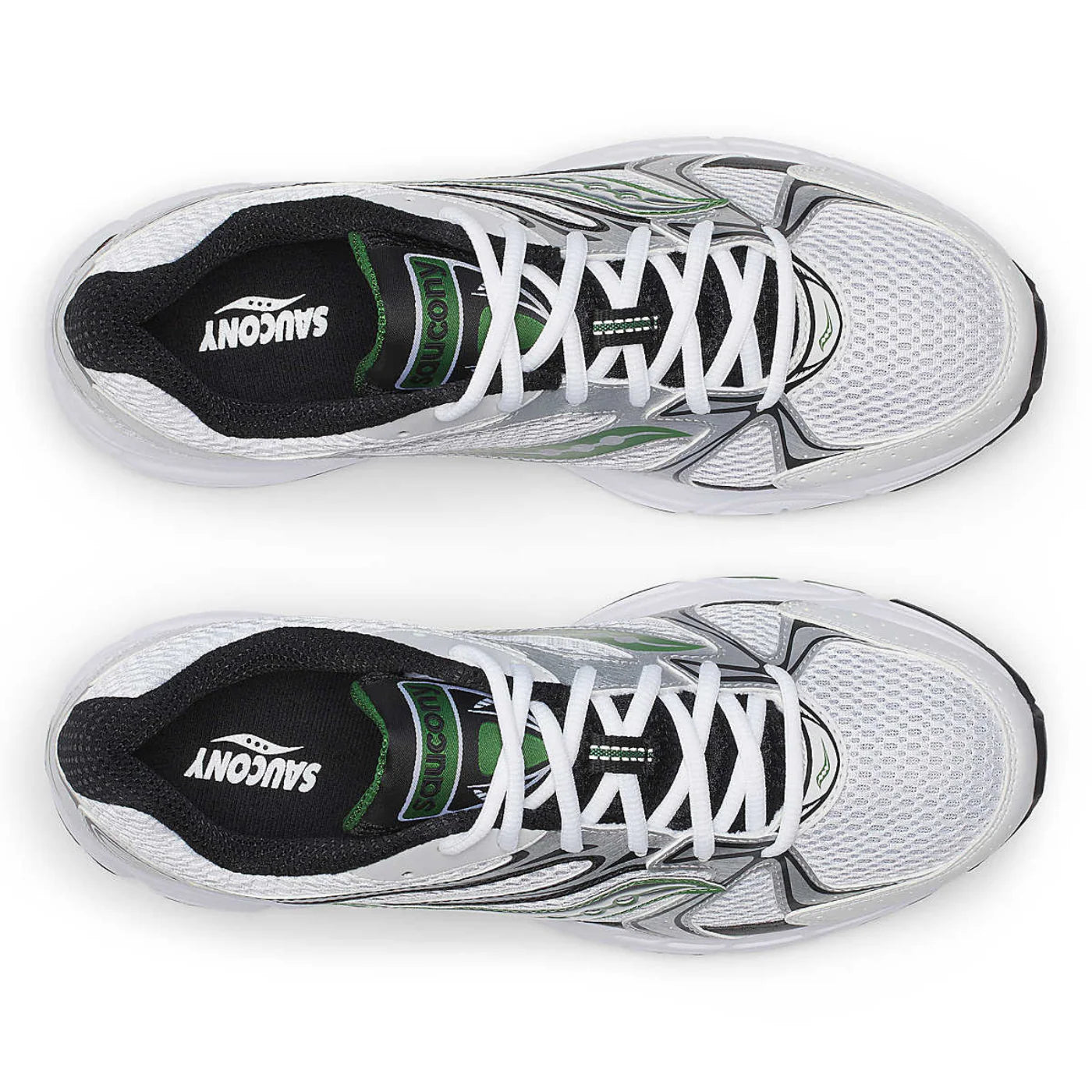 Men's Saucony Ride Millenium - "White Green"