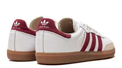 Samba Sporty & Rich White Collegiate Burgundy
