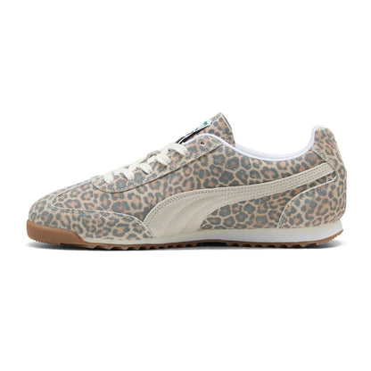 Arizona Leopard Print Lace Up Sneakers