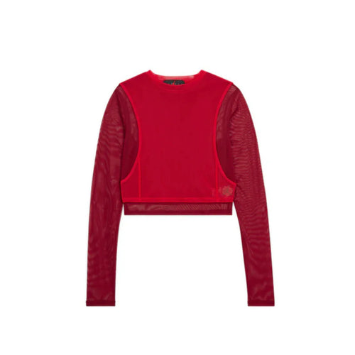 Women's  x Teyana Taylor See-Thru Top - Red