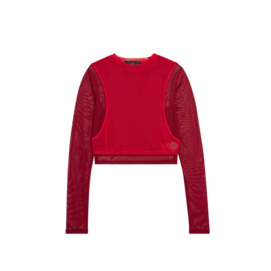 Women's  x Teyana Taylor See-Thru Top - Red