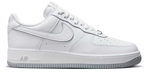 Force 1 '07 Low White Wolf Grey Sole