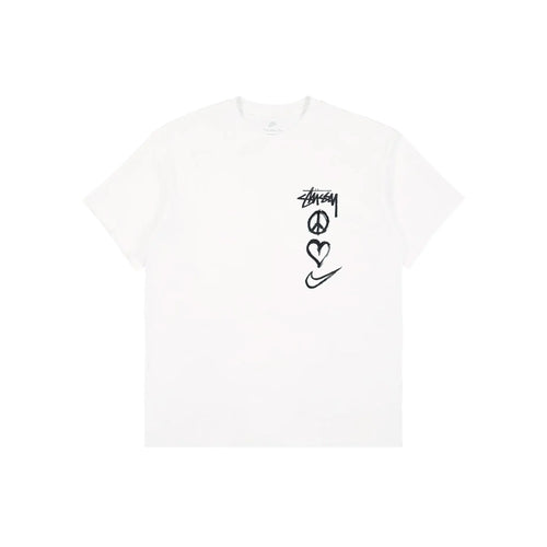Nike x Stussy Peace, Love, Swoosh T-shirt 'White' (2022)